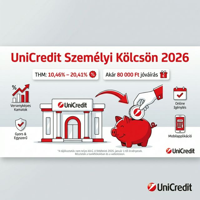 UniCredit Személyi Kölcsön 2026