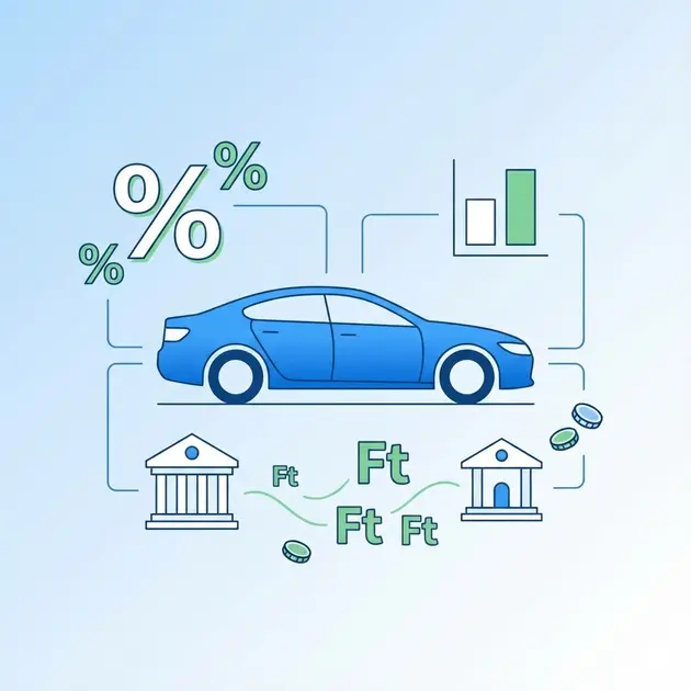 Autóhitel összehasonlító kalkulátor 2026