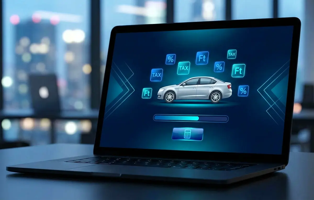 Cégautóadó Kalkulátor 2026