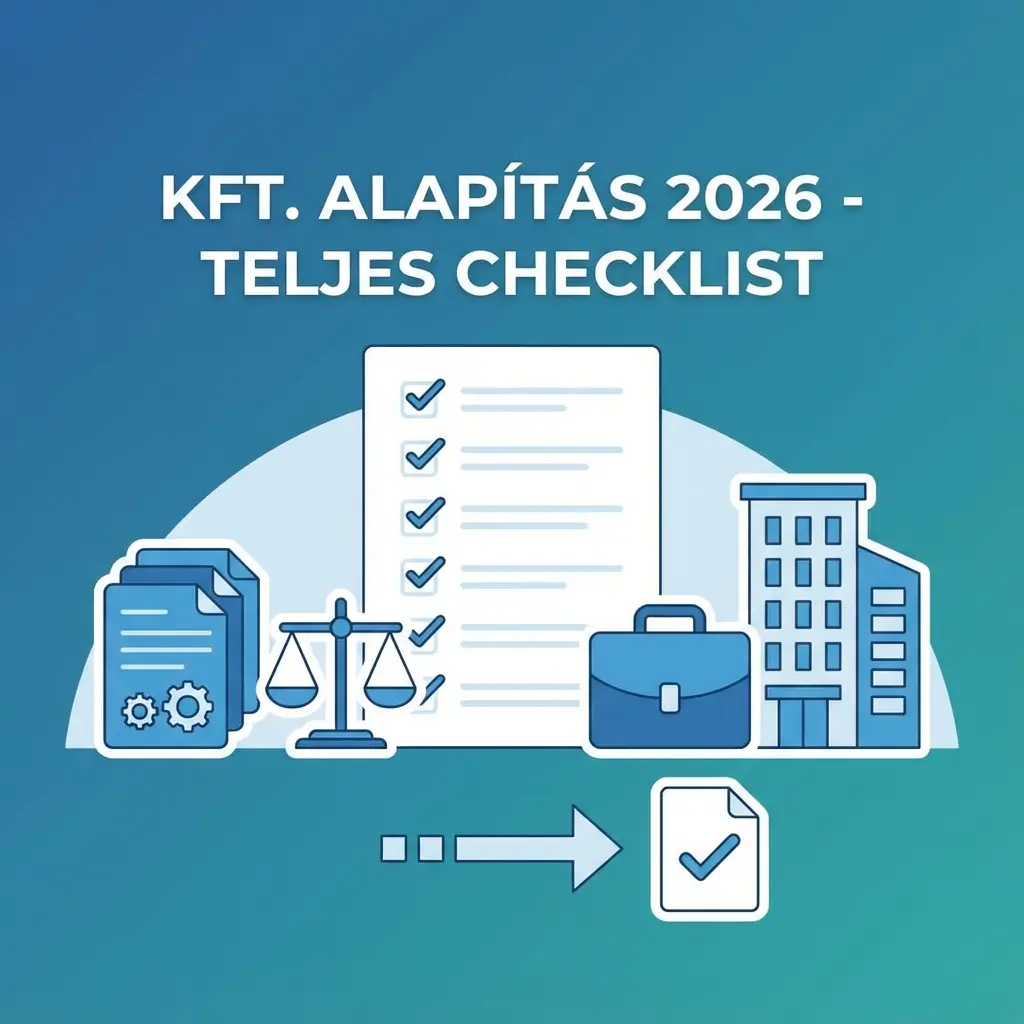 Hogyan alapíts Kft.-t lépésről lépésre – a teljes papírmunka lista 2026-ban
