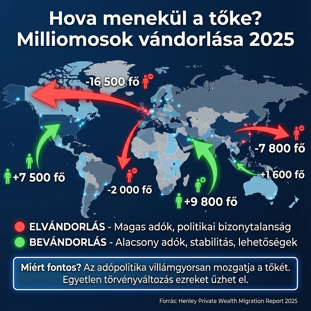 Milliomosok migrációja 2025