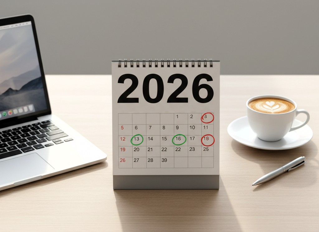 Munkaidő Naptár 2026