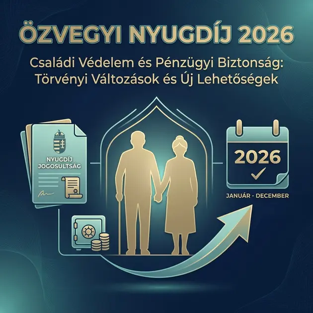 Özvegyi nyugdíj 2026: Új szabályok élettársaknak és külön élő házastársaknak